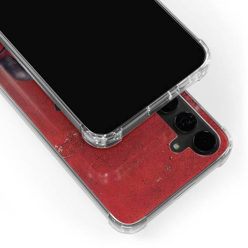 Marvel Deadpool Legacy Deadpool Red Poster Galaxy S24 Plus Clear Case